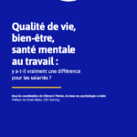 Étude Moodwork 2023 – QVT, bien-être, santé mentale au travail, y a-t-il vraiment une différence pour les salariés ?